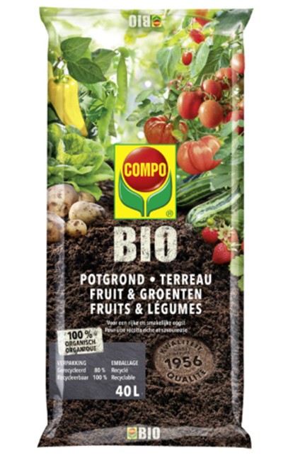 BIO TERREAU FRUITS ET LEGUMES 40L